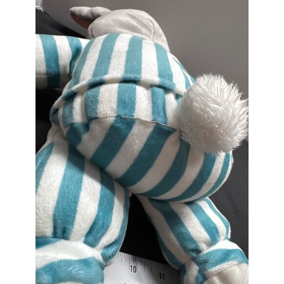 Kohls Cares 16” Goodnight Moon Plush Bunny Rabbit in Striped Pajamas Plush - Picture 6 of 6